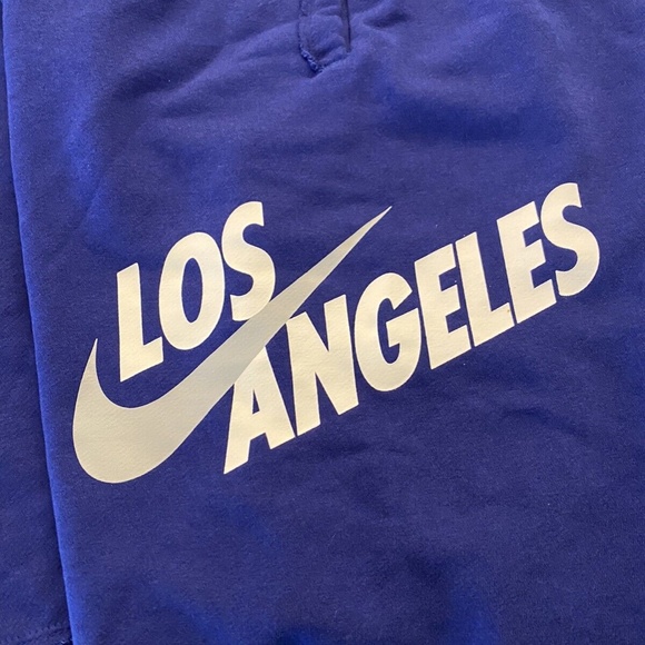 Nike Sportswear Alumni shorts CQ7220-455 Los Angeles Dodgers Blue Small Ohtani - Picture 2 of 8